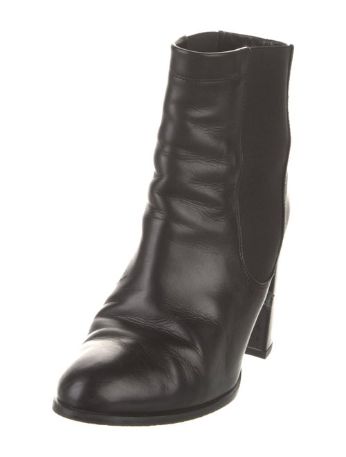 Stuart Weitzman Leather Chelsea Boots