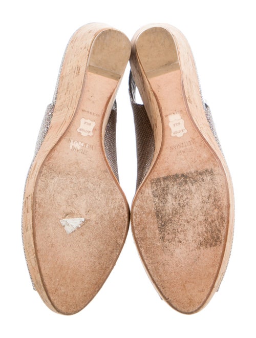 Stuart Weitzman Glitter Slingback Pumps