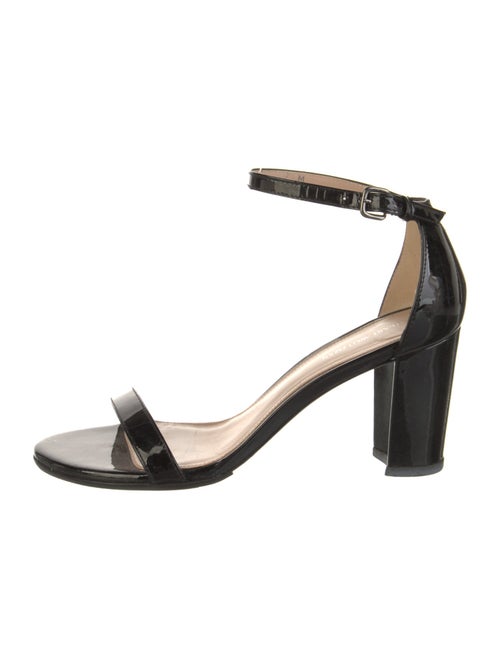 Stuart Weitzman Patent Leather Sandals