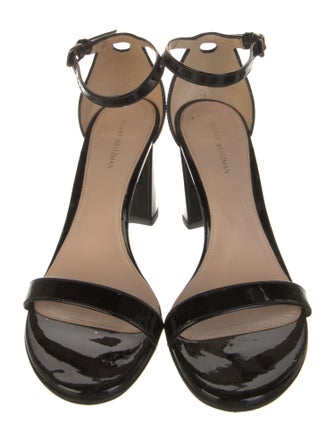 Stuart Weitzman Patent Leather Sandals