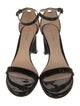 Stuart Weitzman Patent Leather Sandals