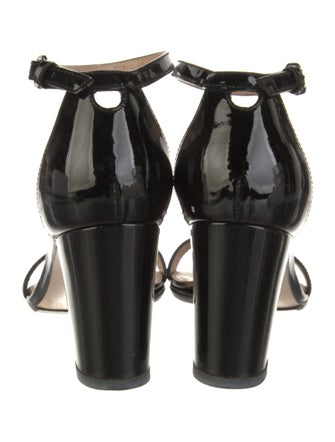 Stuart Weitzman Patent Leather Sandals