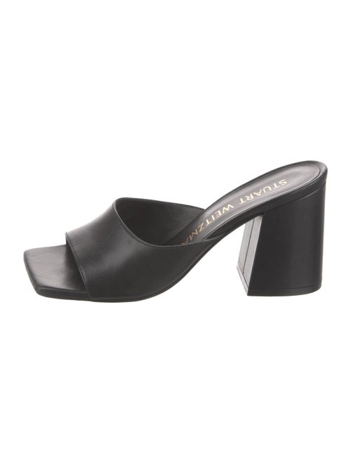 Stuart Weitzman Leather Slides