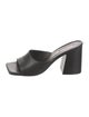 Stuart Weitzman Leather Slides