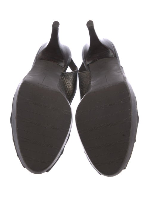 Stuart Weitzman Leather Slingback Pumps