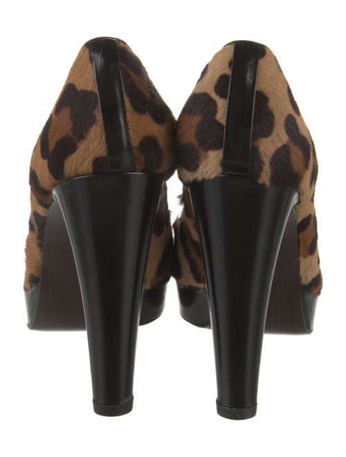 Stuart Weitzman Ponyhair Animal Print Pumps