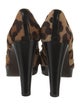 Stuart Weitzman Ponyhair Animal Print Pumps