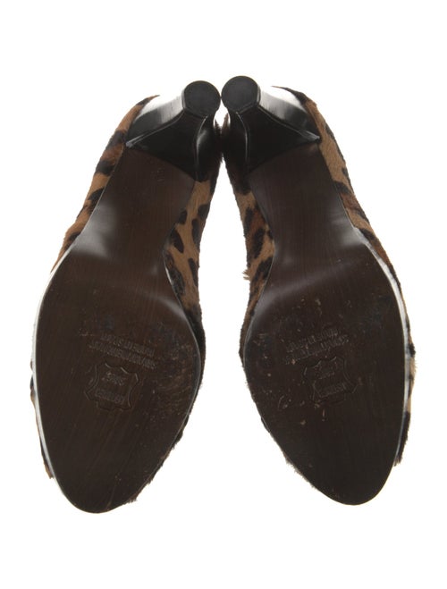 Stuart Weitzman Ponyhair Animal Print Pumps