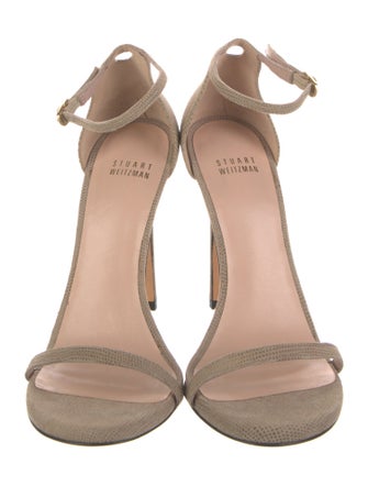 Stuart Weitzman Suede Sandals