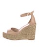 Stuart Weitzman Leather Espadrilles