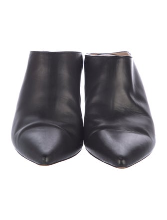 Stuart Weitzman Leather Mules