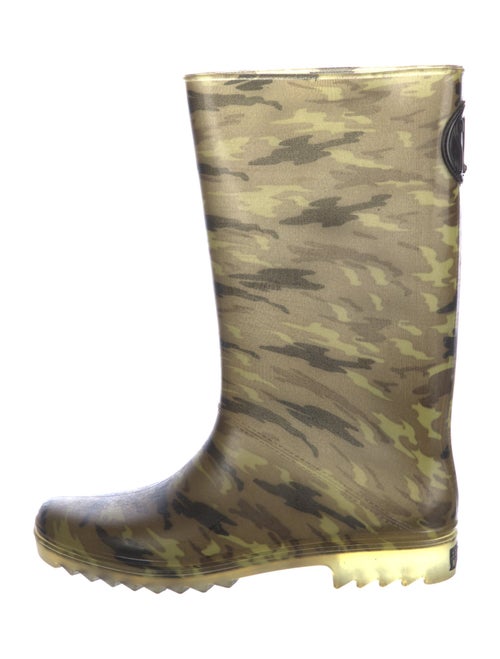 Stuart Weitzman Rubber Printed Rain Boots