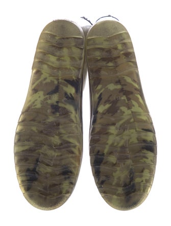 Stuart Weitzman Rubber Printed Rain Boots