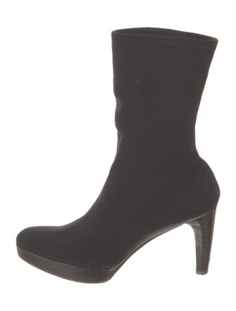 Stuart Weitzman Suede Sock Boots