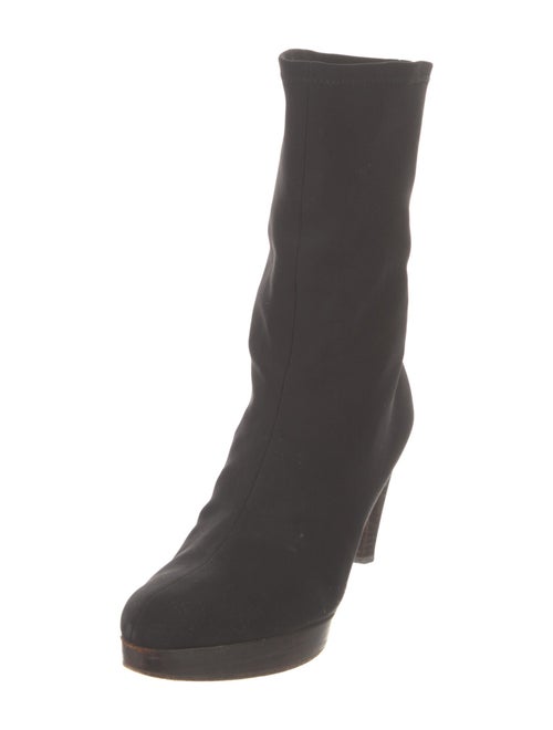 Stuart Weitzman Suede Sock Boots
