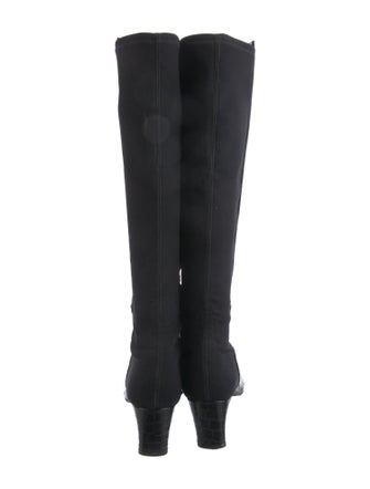 Stuart Weitzman Embossed Leather Boots