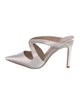 Stuart Weitzman Satin Mules