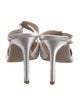 Stuart Weitzman Satin Mules