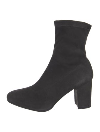 Stuart Weitzman Suede Sock Boots