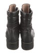 Stuart Weitzman Leather Combat Boots