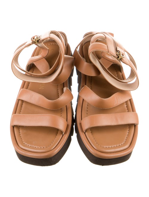 Stuart Weitzman Leather Gladiator Sandals