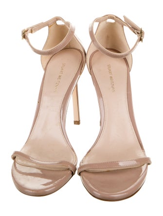 Stuart Weitzman Patent Leather Sandals