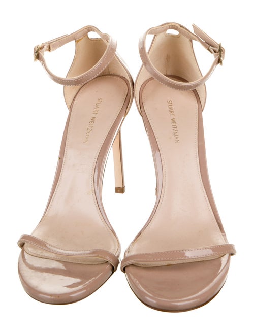 Stuart Weitzman Patent Leather Sandals