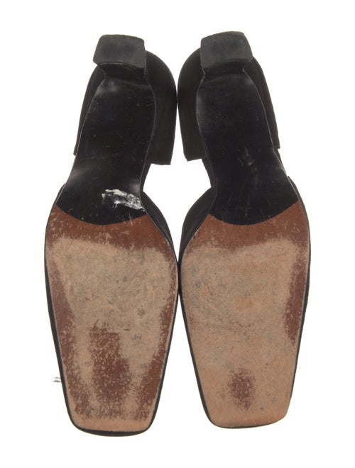 Stuart Weitzman Suede D'Orsay Pumps