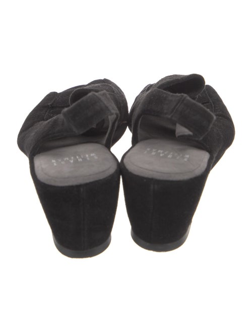 Stuart Weitzman Suede Slingback Sandals