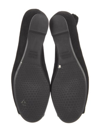 Stuart Weitzman Suede Slingback Sandals