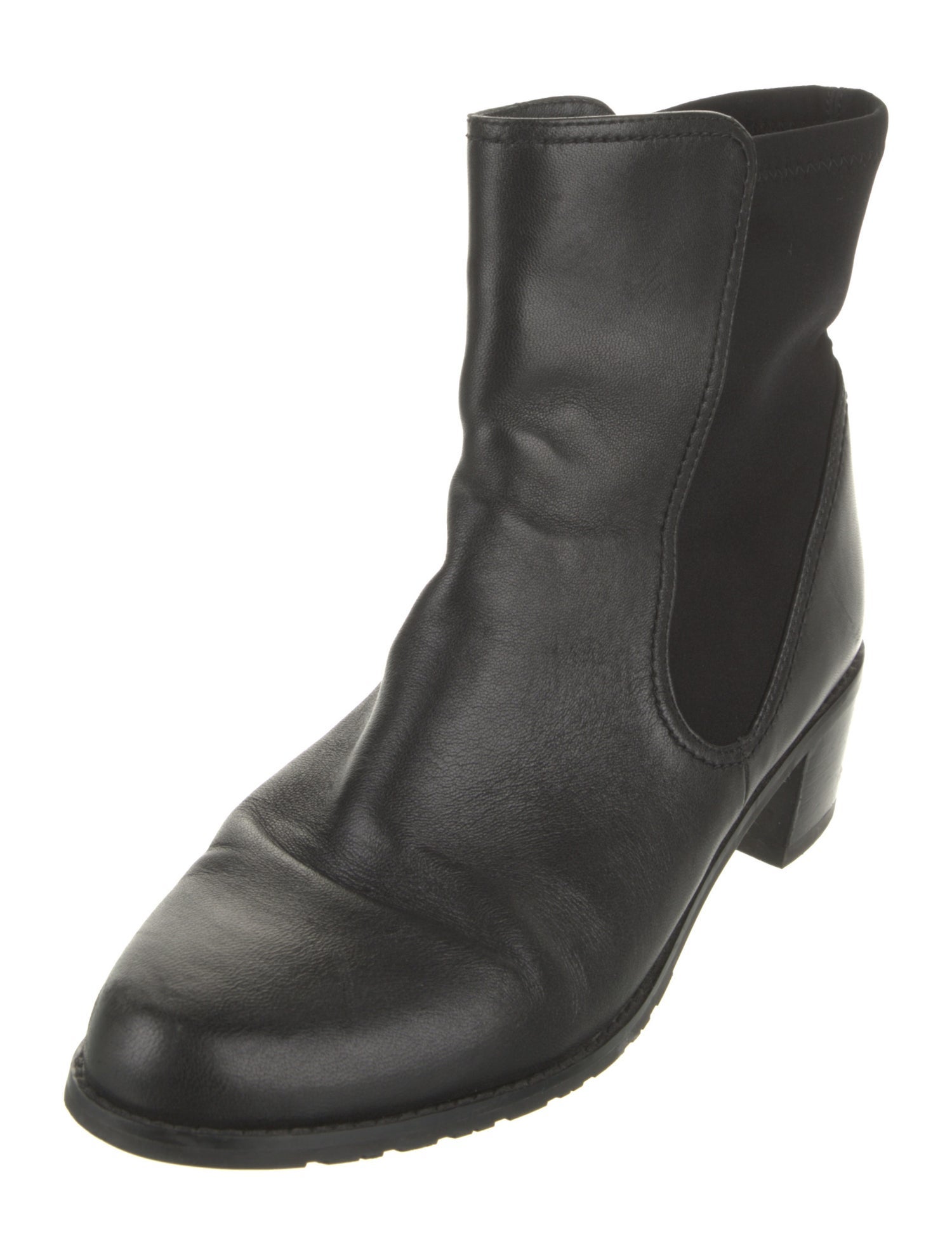 Stuart Weitzman Leather Chelsea Boots