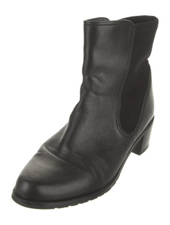 Stuart Weitzman Leather Chelsea Boots