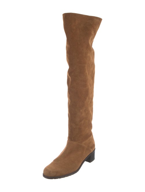 Stuart Weitzman Suede Riding Boots