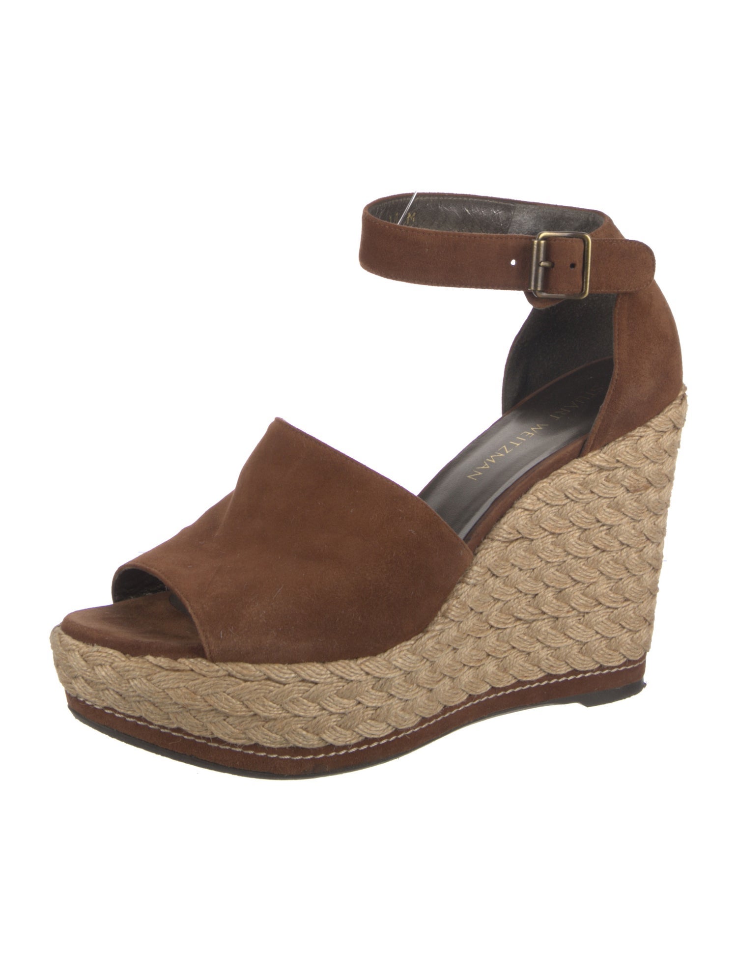 Stuart Weitzman Suede Espadrilles