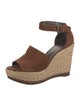 Stuart Weitzman Suede Espadrilles