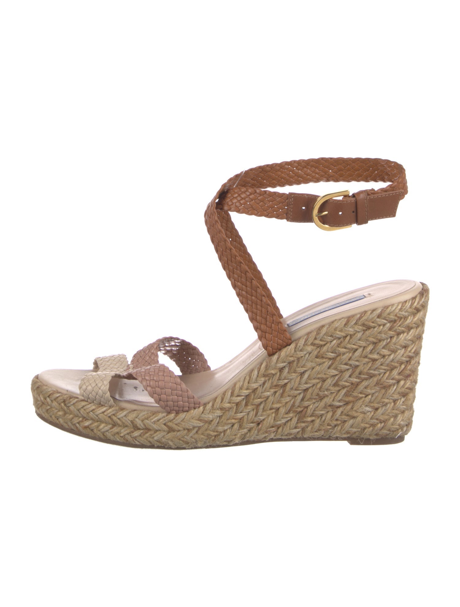 Stuart Weitzman Leather Espadrilles