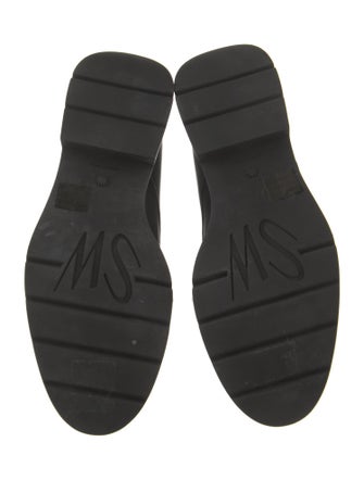 Stuart Weitzman Leather Combat Boots