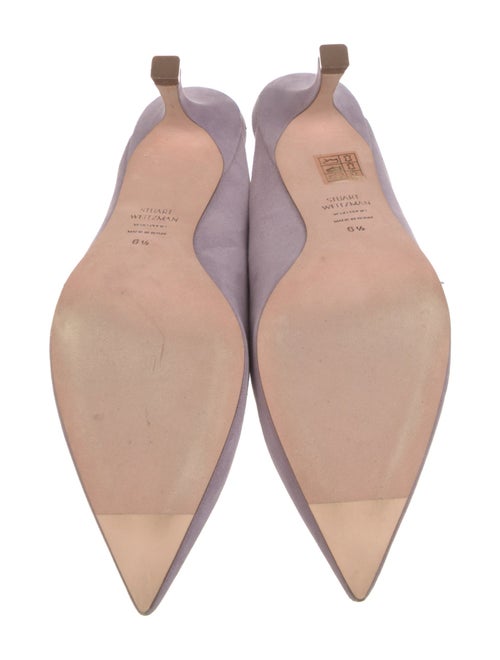 Stuart Weitzman Suede Mules