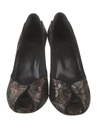 Stuart Weitzman Printed Pumps