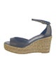 Stuart Weitzman Denim Espadrilles
