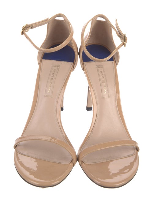 Stuart Weitzman Patent Leather Sandals