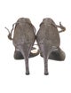 Stuart Weitzman Glitter Animal Print Sandals