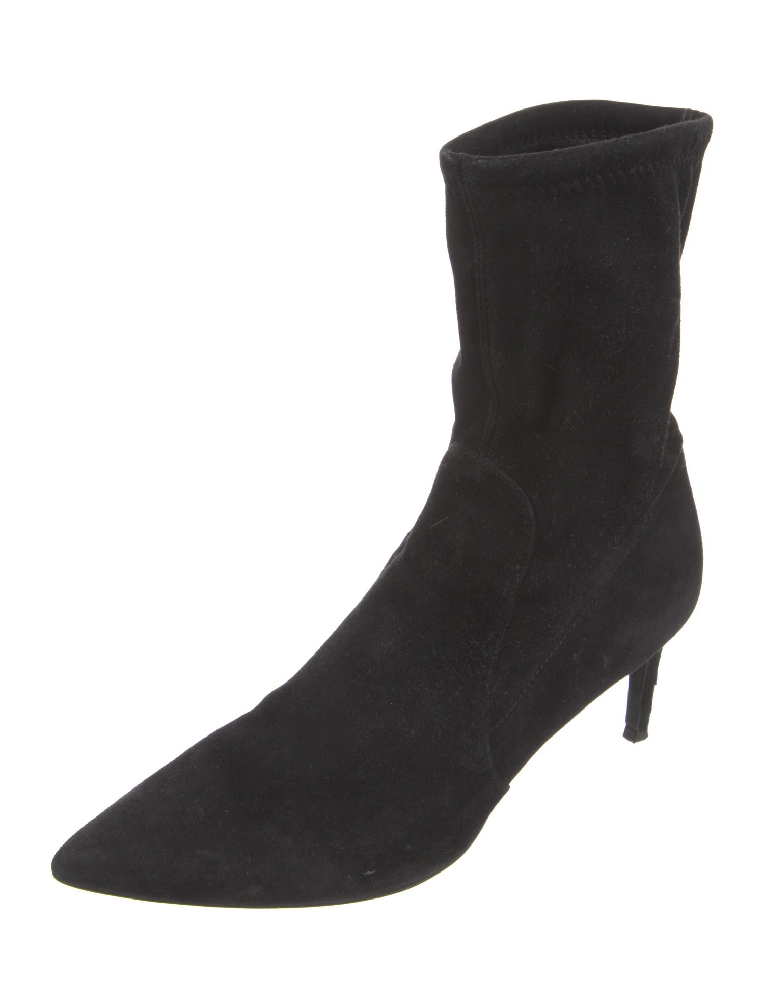 Stuart Weitzman Suede Sock Boots