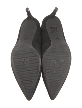 Stuart Weitzman Suede Sock Boots