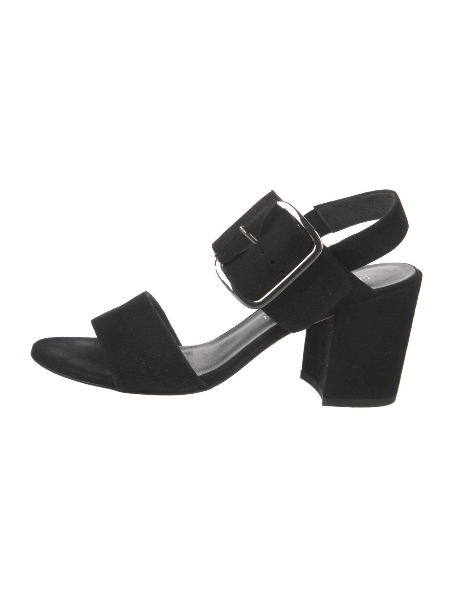 Stuart Weitzman Suede Slingback Sandals