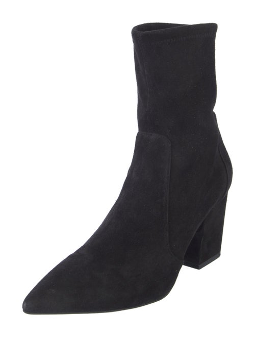 Stuart Weitzman Suede Sock Boots