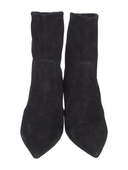 Stuart Weitzman Suede Sock Boots
