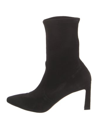 Stuart Weitzman Suede Sock Boots