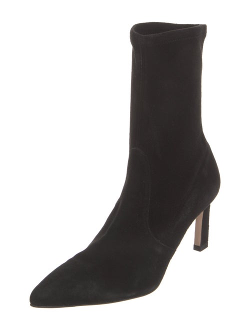 Stuart Weitzman Suede Sock Boots