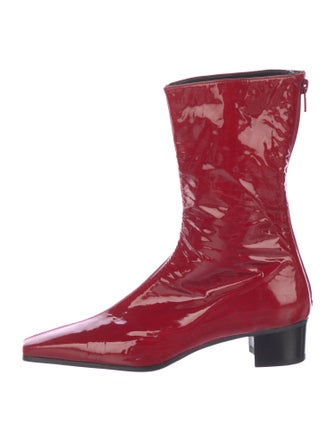 Stuart Weitzman Patent Leather Boots